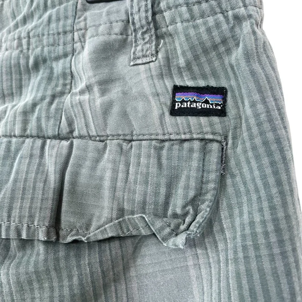 Patagonia Men's Size‎ 33 Cargo Pockets Organic Cotton Outdoor Y2K 90's Green Vtg